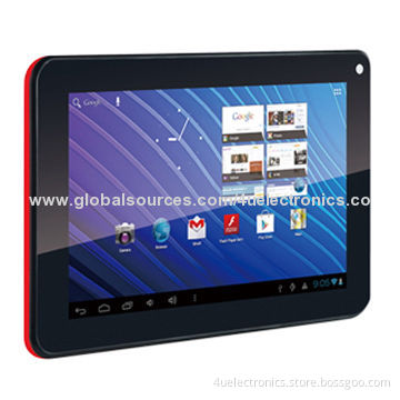 7.0-inch 800 x 480-pixel Google's Android 4.2 Tablet PCs with RK3026 Dual-core, 3,000mAh Battery